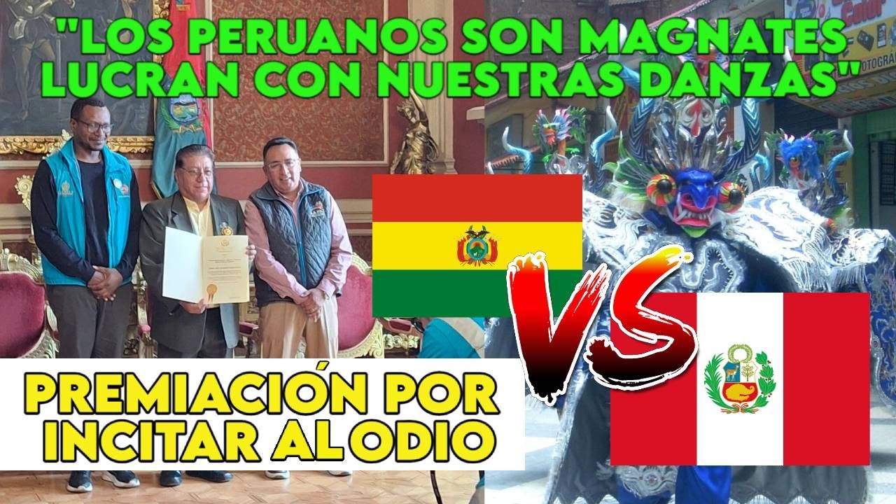 BOLIVIANO DICE QUE LOS PERUANOS SON MAGNATES GRACIAS A SUS DANZAS