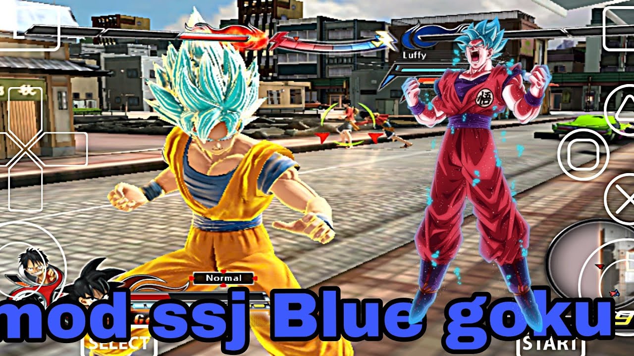 Vita3k Android emulator 🔥J-STARS Victory VS+ mod goku ssj blue and ssj rod