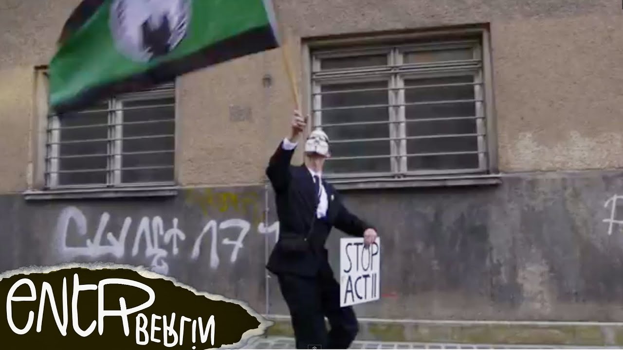 No Drones At Stop Indect Demo // Witness