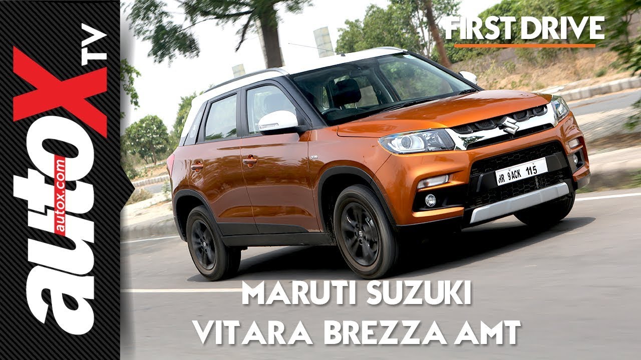 Maruti Suzuki Vitara Brezza AMT Review | First Drive | autoX