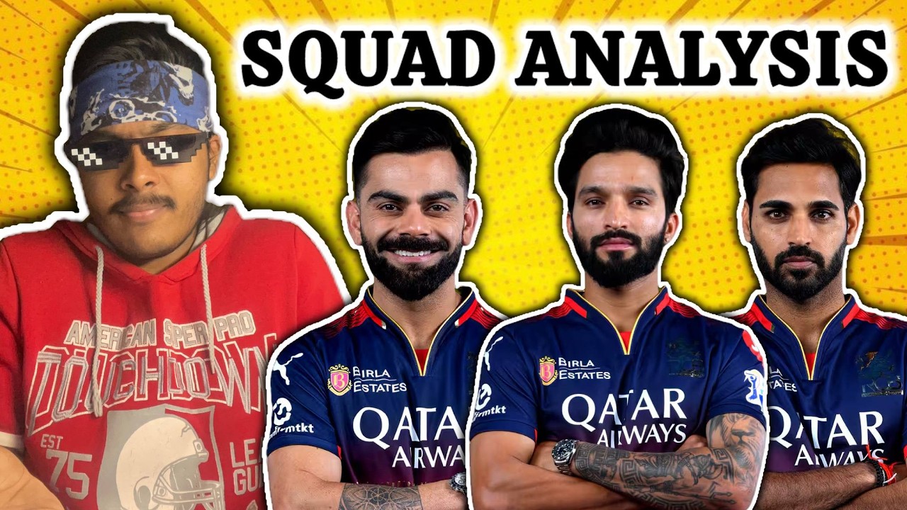 RCB Squad Analysis LIVE 🔥 Playing XI, Strategy & Full Breakdown | IPL 2026