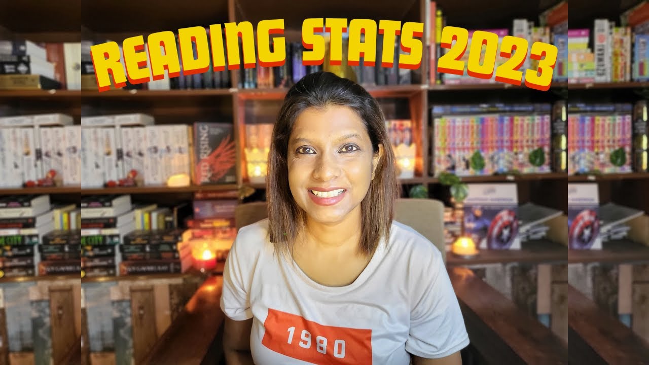 I read a whole bunch of books in 2023,here are the stats! 