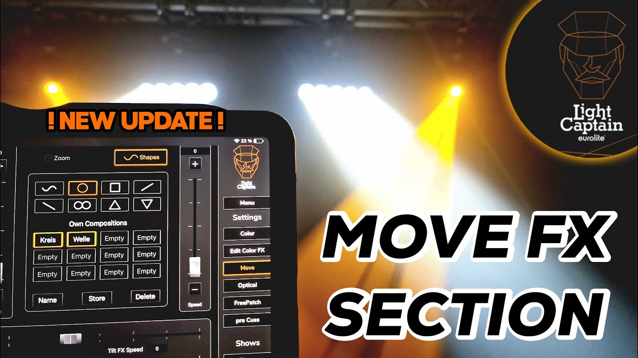 Move FX Section - Das neue Update in Light Captain! Tutorial (Deutsch)