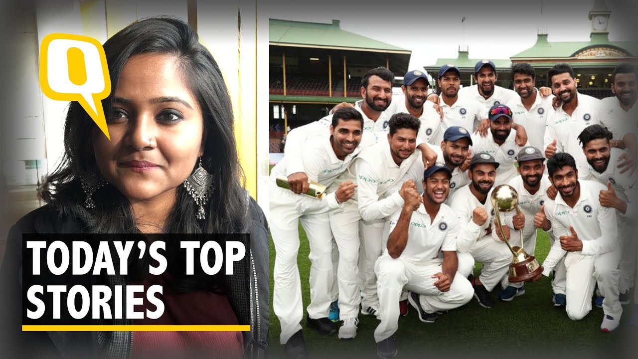 QWrap: India Creates History in Australia; Modi Govt&rsquo;s Quota Move | The Quint
