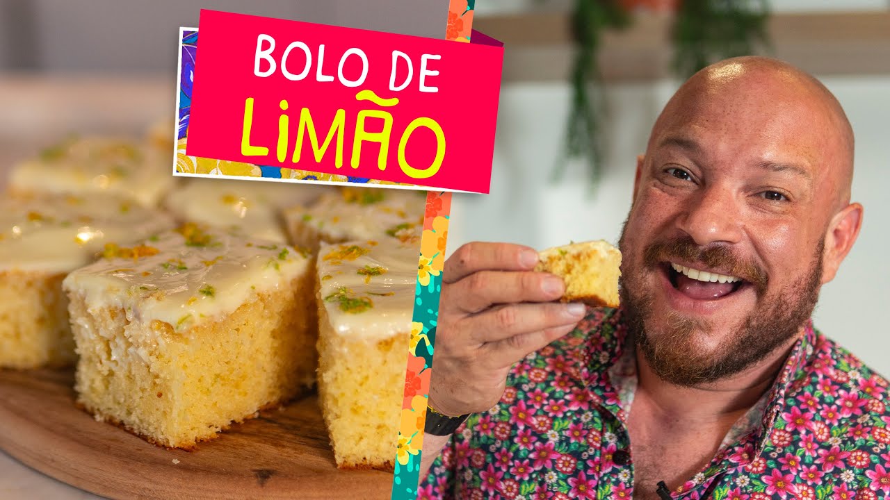 BOLO DE LIMÃO MOLHADINHO - A melhor receita da internet / Égua Doido