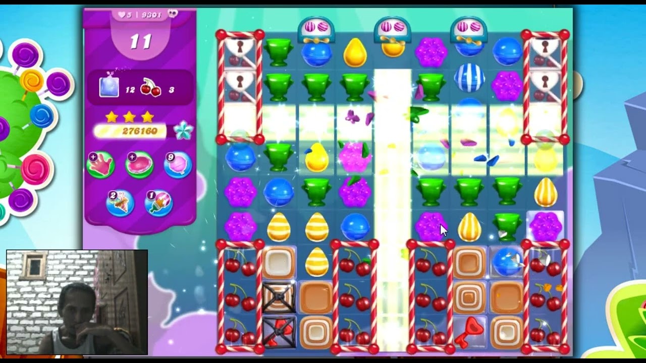 Candy Crush Saga Level 9301 - Sugar Stars, 32 Moves Completed, No Boosters