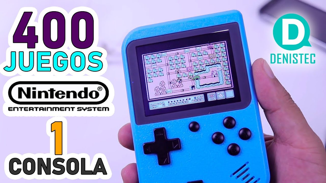 ¡400 juegos NINTENDO en 1| Consola retro ✅