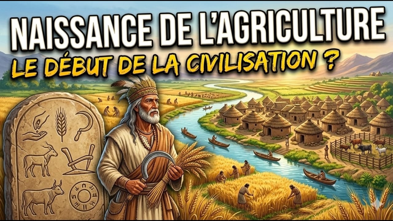 la naissance de l’agriculture : quand l’humanité a changé le cours de l’Histoire.