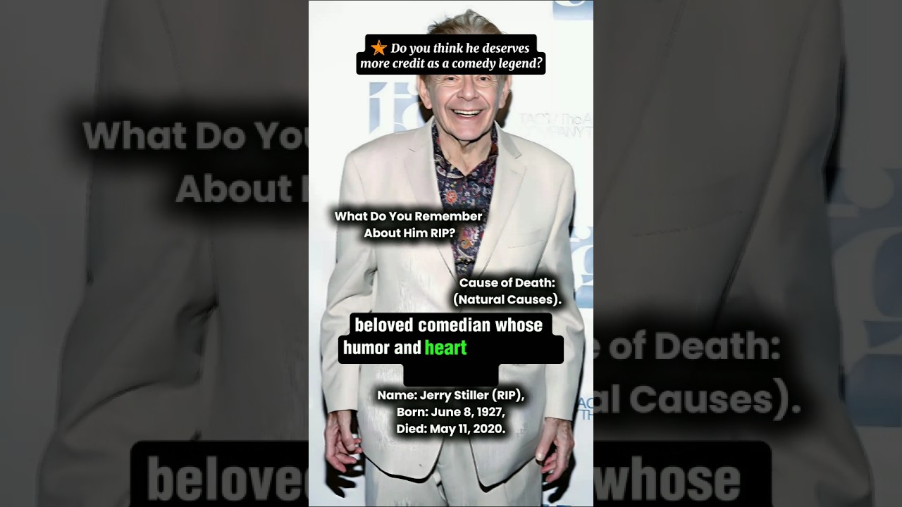 A Tribute to Jerry Stiller: Celebrating His Life and Career 