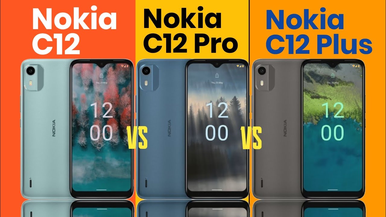 Nokia C12 vs Nokia C12 Pro vs Nokia C12 Plus - Which is Better??