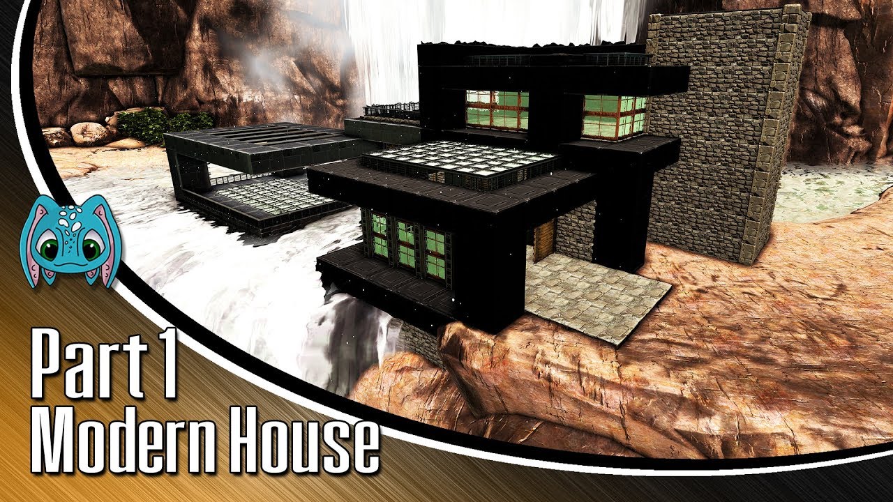 ARK: Building w/ Fizz :: Modern House part 1