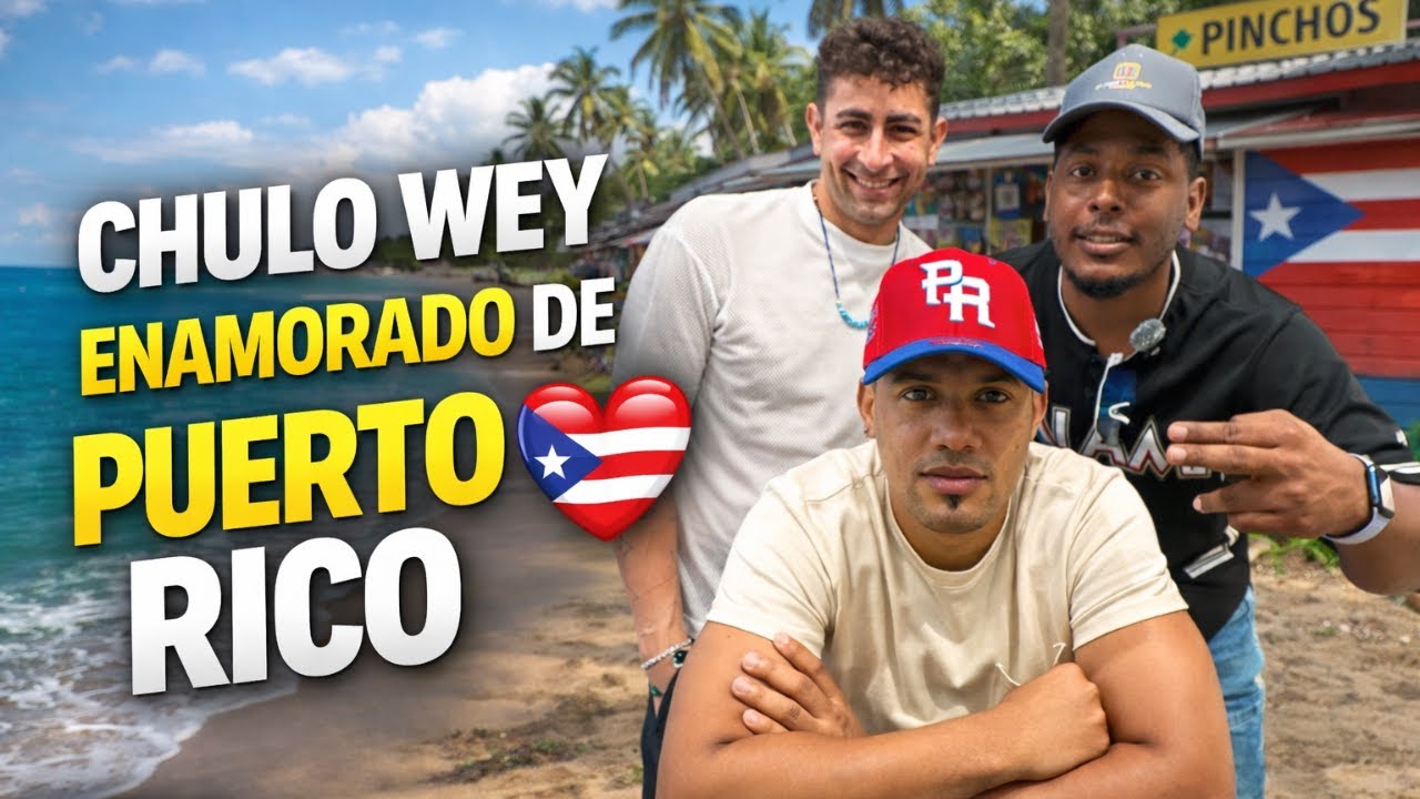 Chulo Wey TV se ENAMORÓ de Puerto Rico 🇵🇷❤️