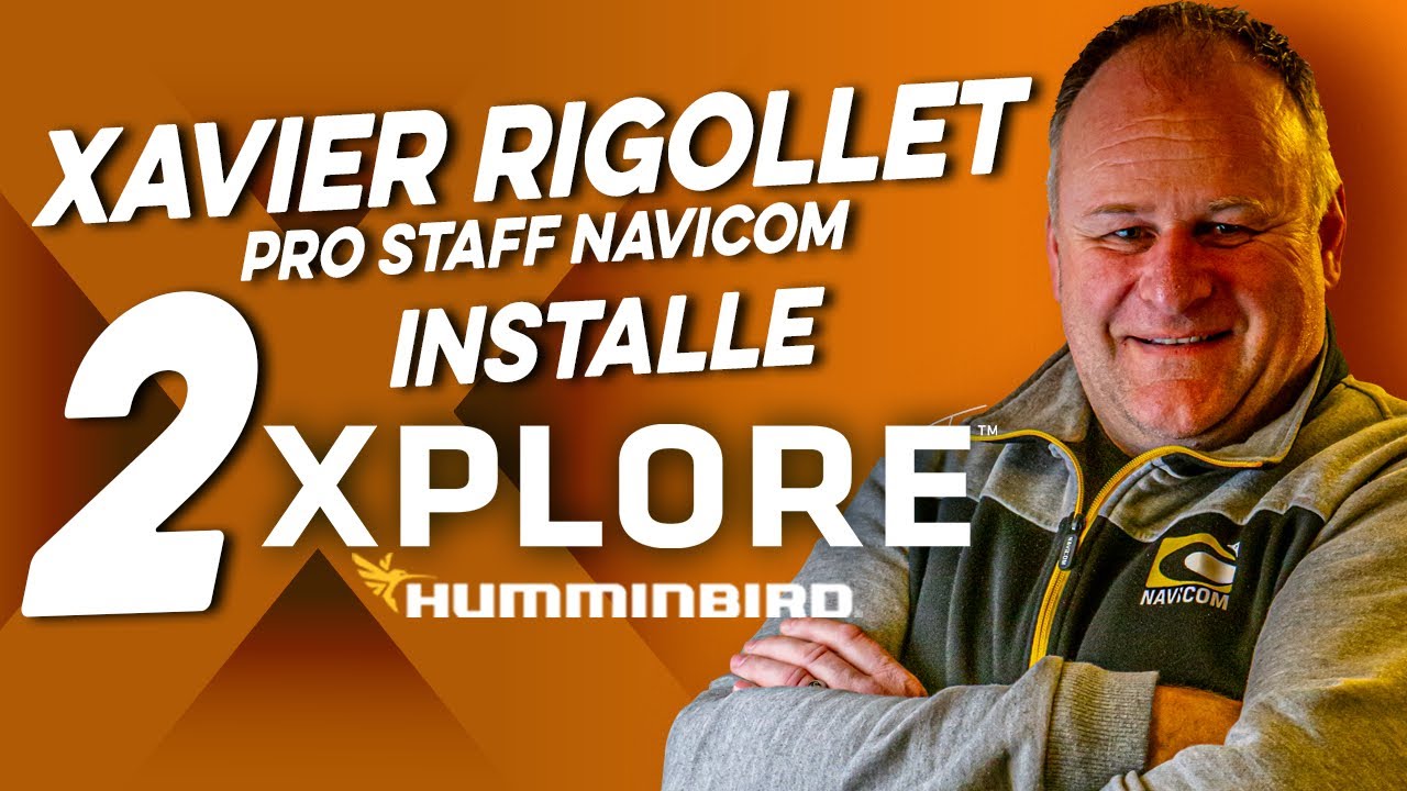 Installation Xplore & sonde MSI Humminbird avec notre pro staff Xavier Rigollet