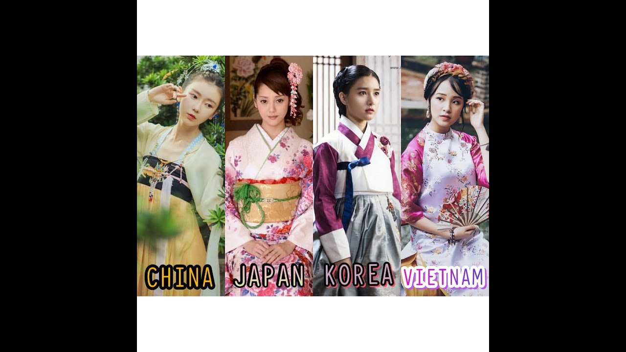 [Sinosphere] China, Japan, Korea, Vietnam Traditional Dresses - Beauties Of Asia (Part 2)