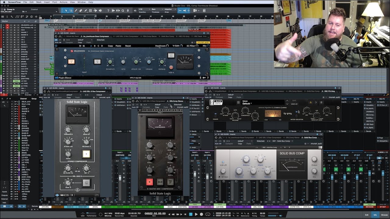 SSL Buss Compressor Shootout | MixBetterNow.com
