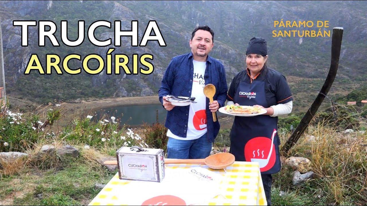 Trucha arcoíris Cucharón Viajero Vetas Santander