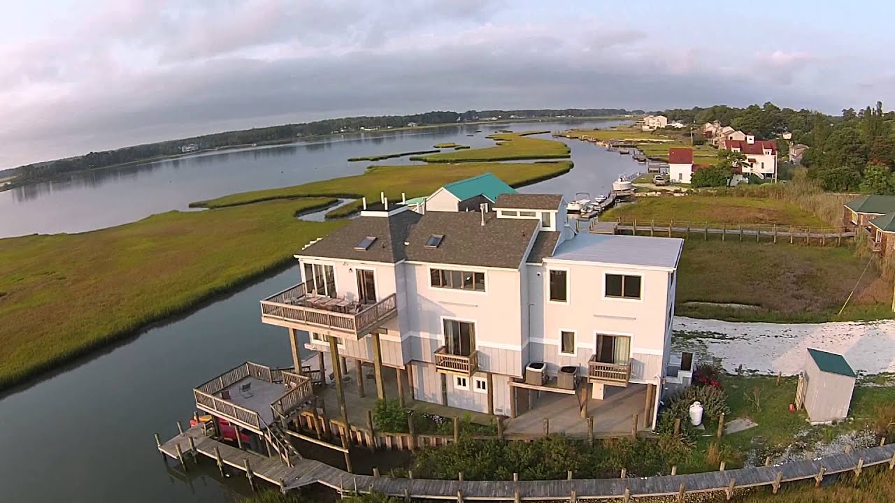 chincoteague Epiphany from a drones view