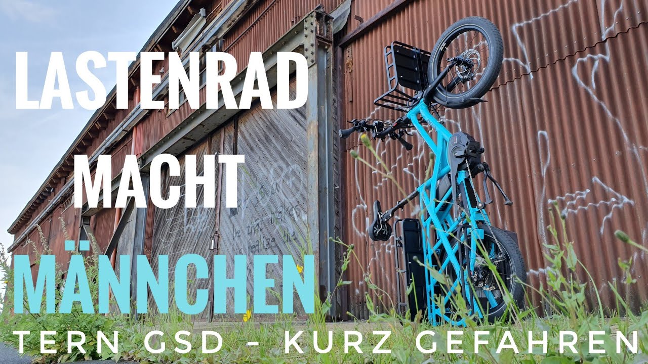 2019 Tern GSD S10 - Longtail Lastenrad mit Bosch Motor und ungeahnten Fähigkeiten