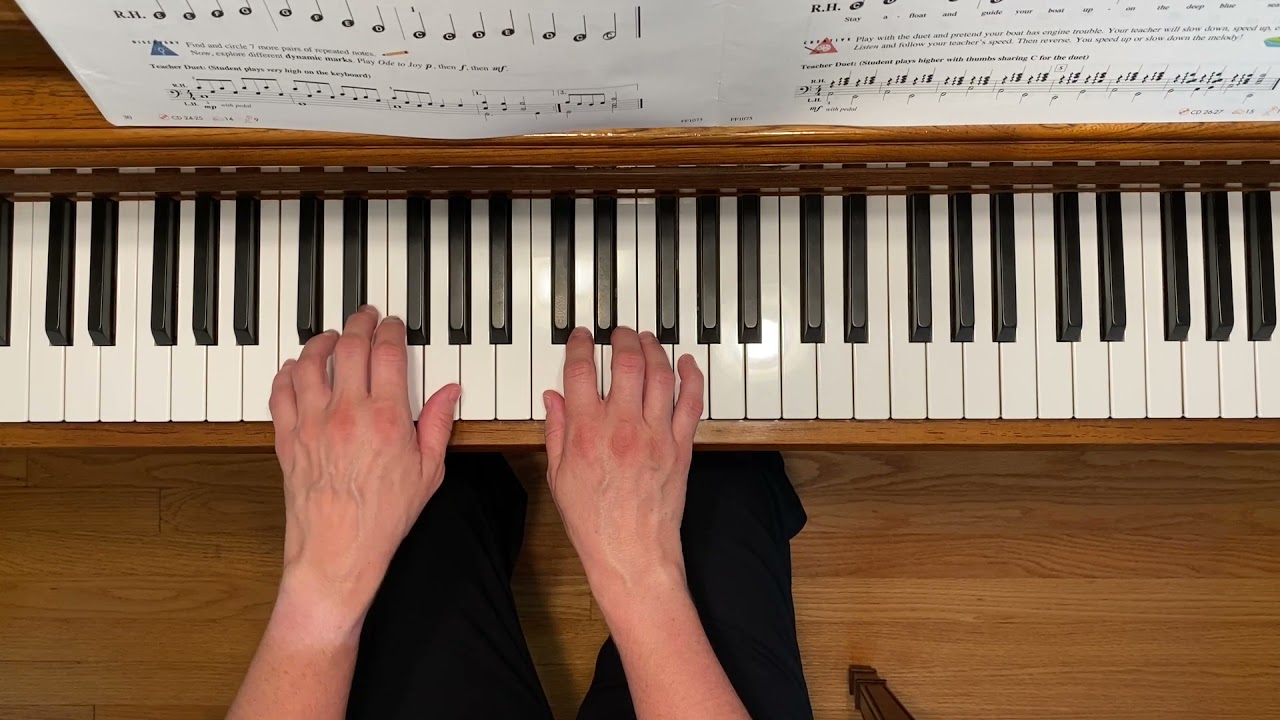 Ode to Joy - Piano Adventures Primer Level Lesson Book