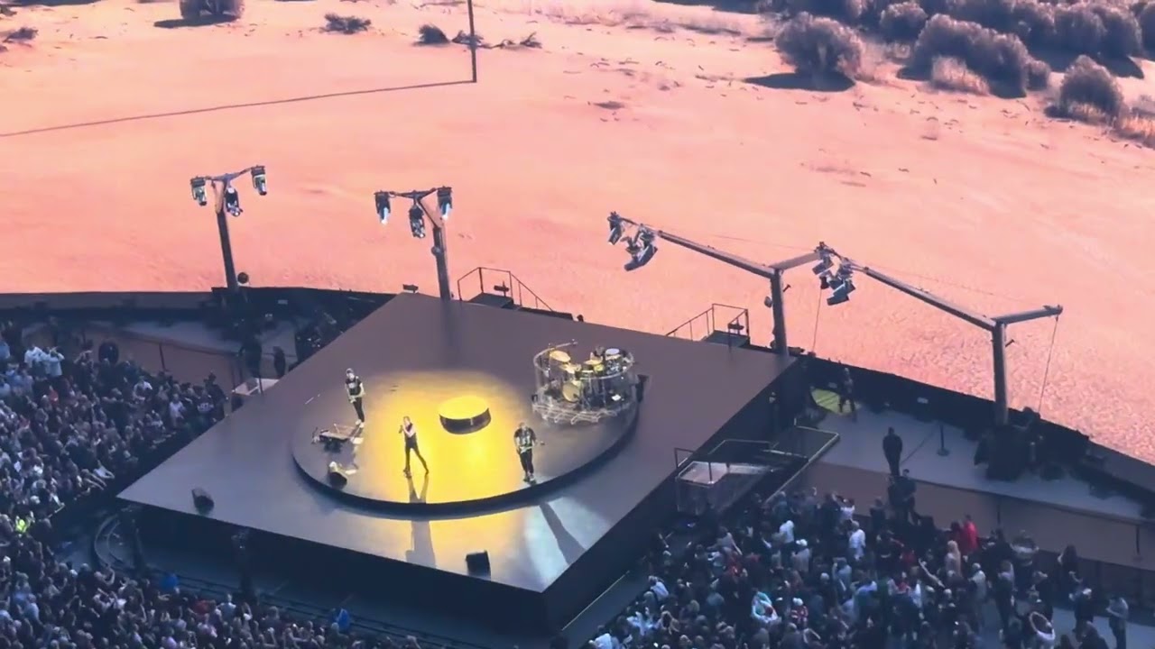 U2 “Where the streets have no name” at the Sphere”