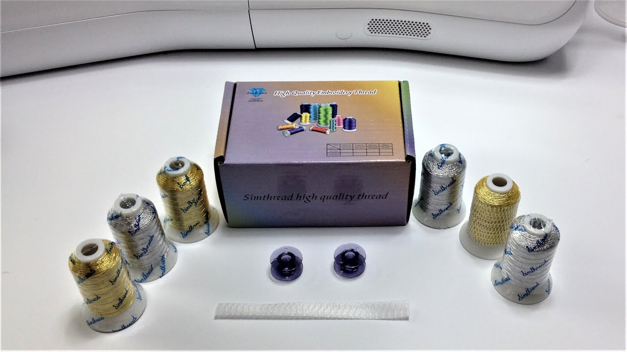 Kay's Cutz quick review on Simthreads New Metallic Thread