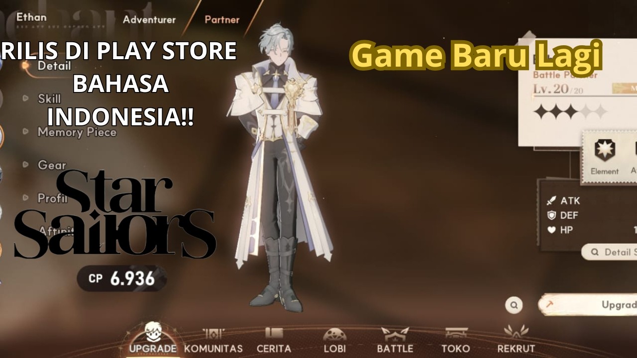 Game Turn-based Yang Di Tunggu Akhirnya Rilis Juga di Indonesia! - Star Sailors (Android/iOS)