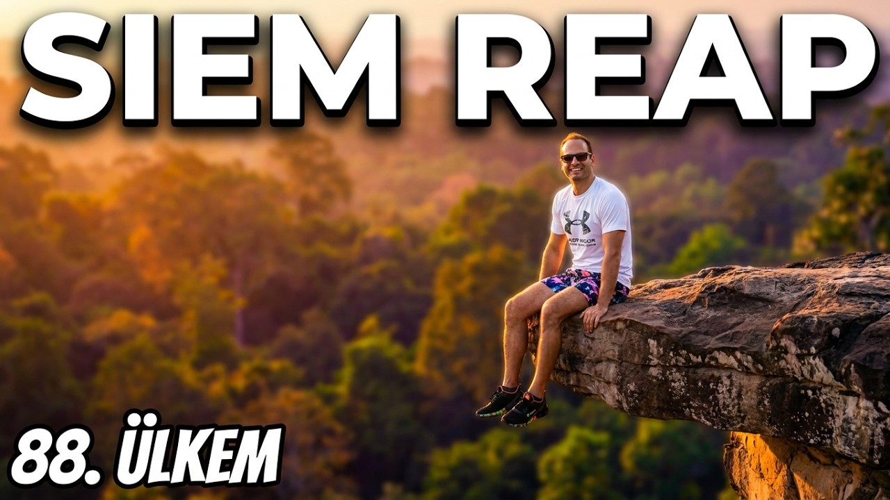 Kamboçya Güvenli mi? ★ Kutsal Dağlarda Macera ★ Siem Reap