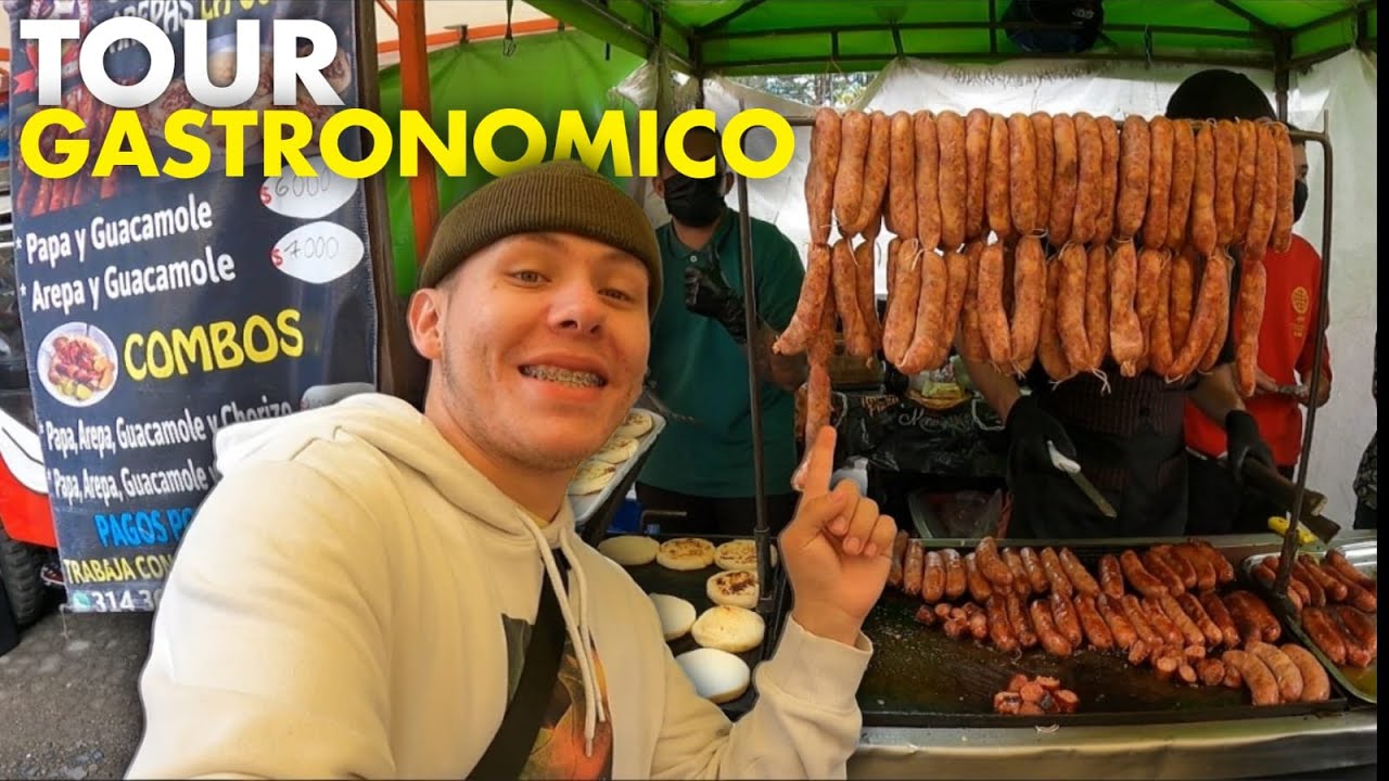 PROBANDO la COMIDA del MERCADO de las PULGAS / tour gastronómico