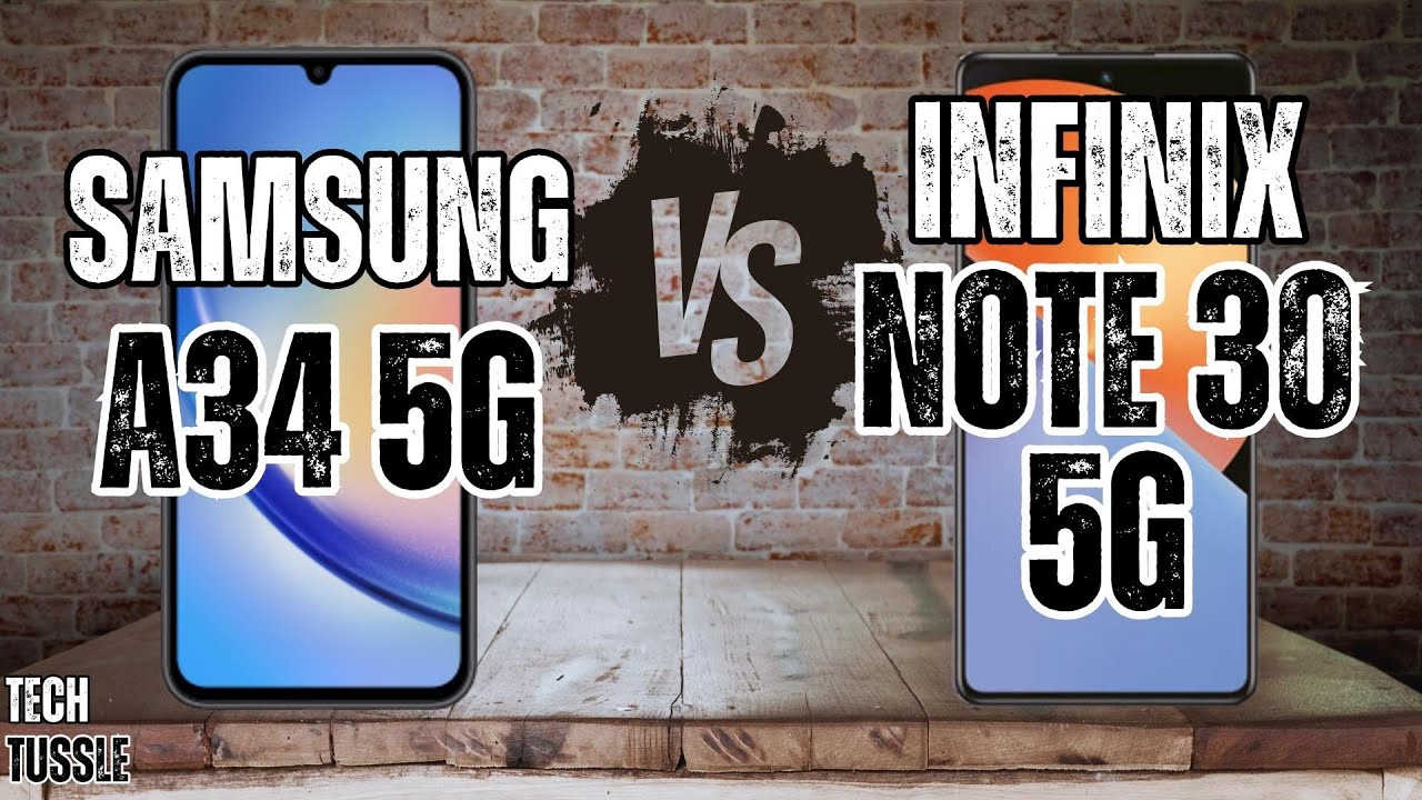 Samsung A34 5G vs Infinix Note 30 5G | Full Comparison