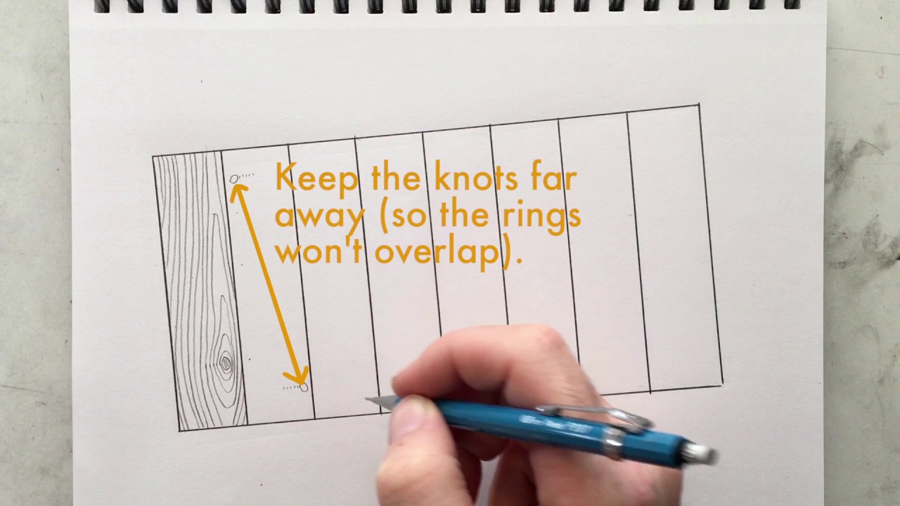 How to Draw Wood Grain: Part 2