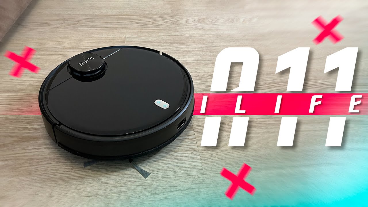 ВЫГОДНАЯ НОВИНКА🔥 РОБОТ ПЫЛЕСОС ILIFE A11 LiDAR Robot Vacuum