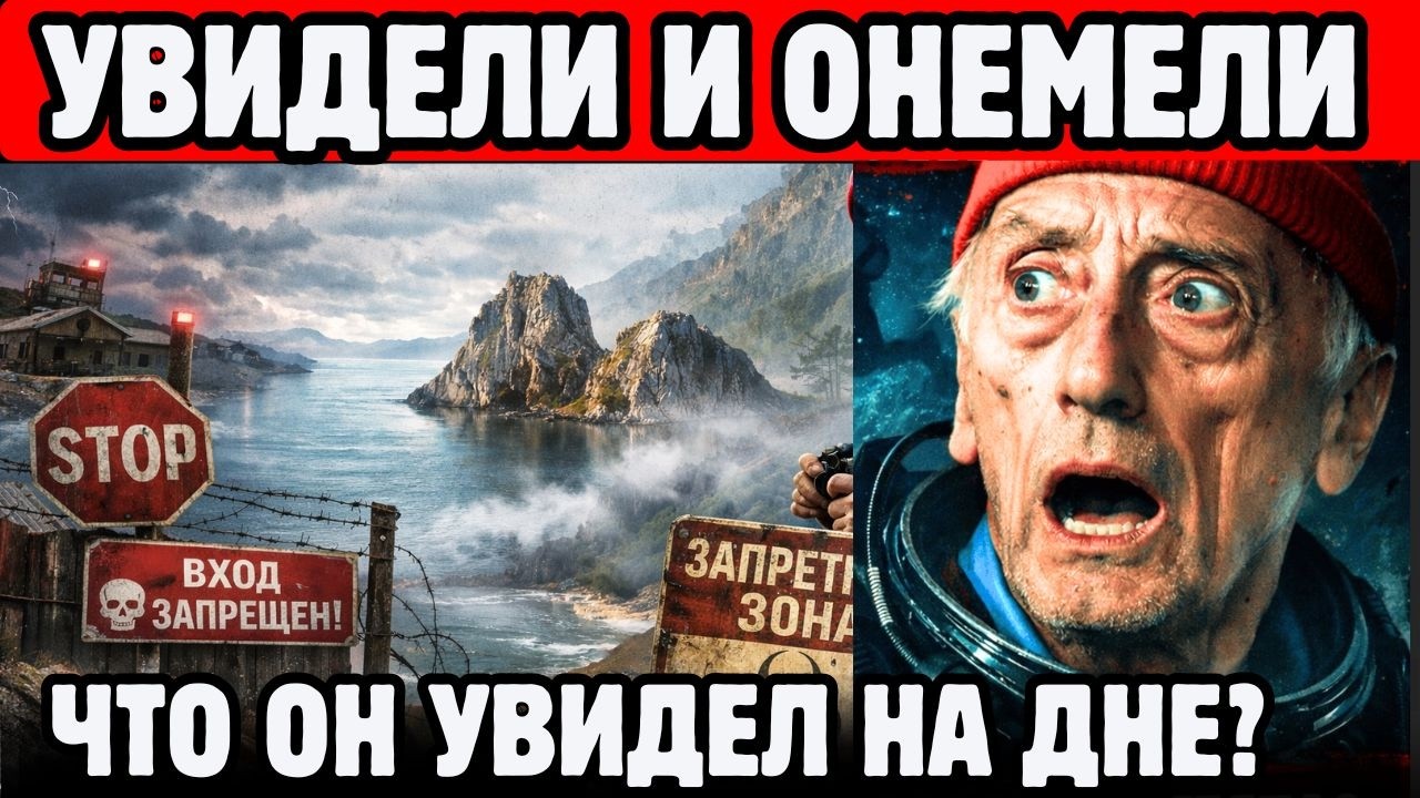 ЧТО УВИДЕЛ ТАМ КУСТО?КОГО ТАМ ОХРАНЯЕТ РОССИЯ?