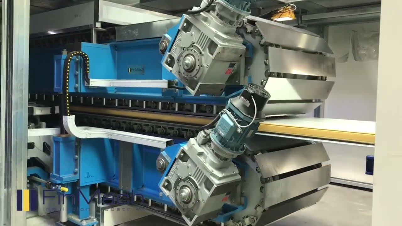 FinMach PIR PUR & Mineral Wool Sandwich Panels Line