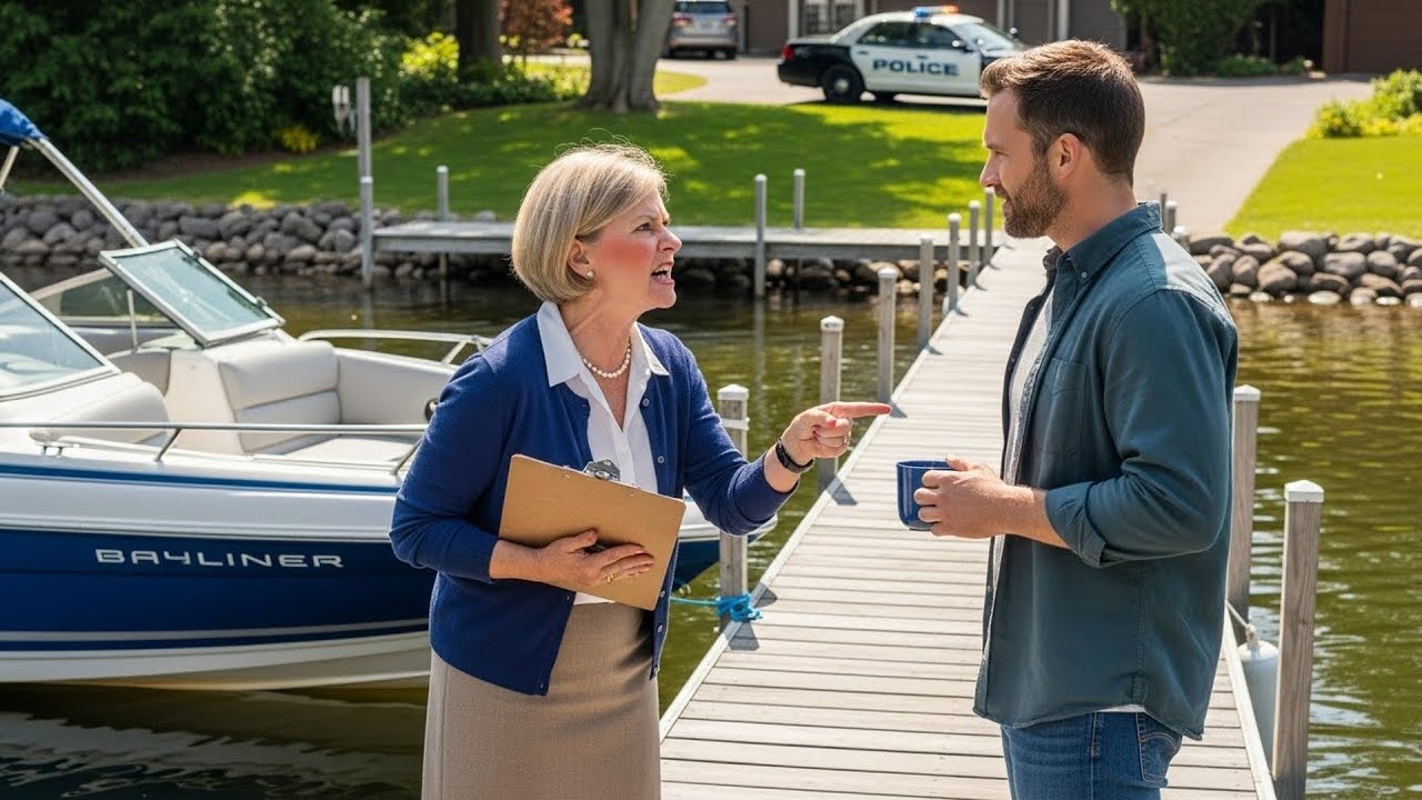 HOA Karen Called Cops on My Boat 50 Times, She Finally Got Charged With Harassment