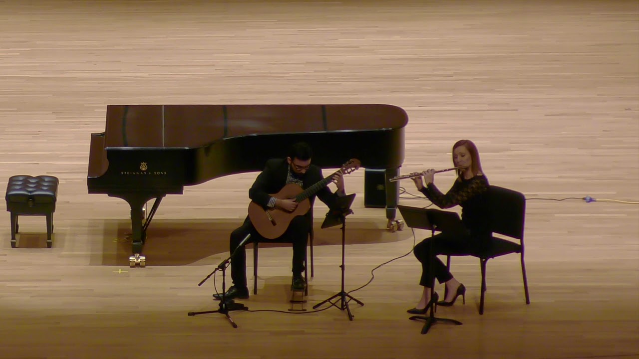 Piazzolla: Tango Etude n°3 for flute & guitar