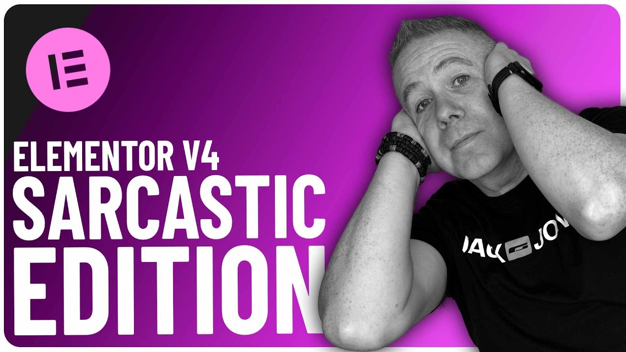 New Elementor Editor v4 Review - Sarcastic Edition