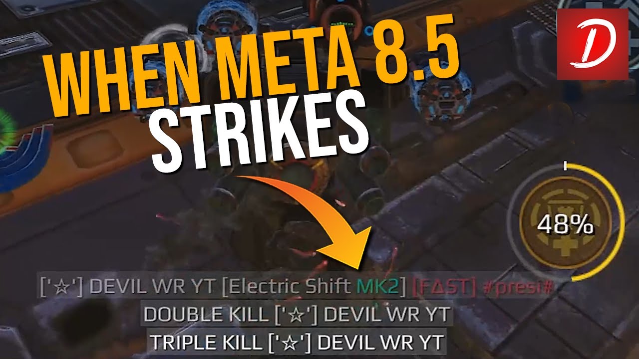 🔥 Meta 8.5 Strikes : Angler Khepri Seraph Claw : War Robots WR