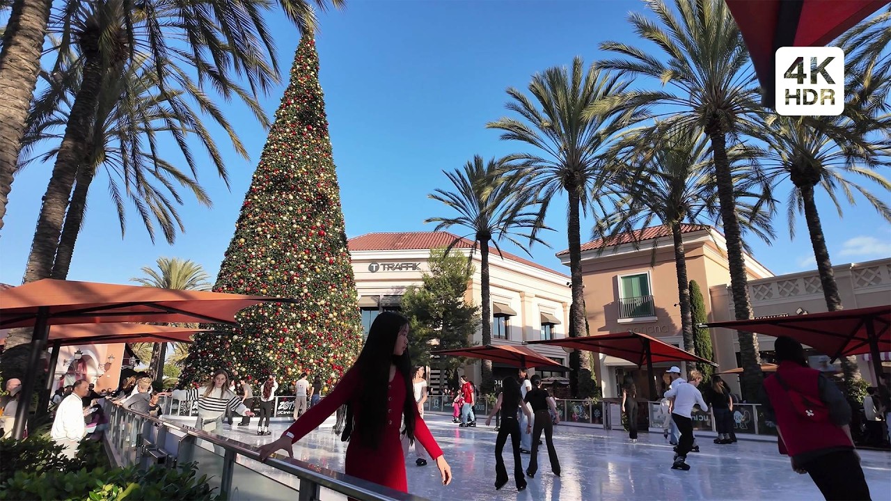 🇺🇸 Irvine Spectrum Center Walking Tour &middot; 4K HDR