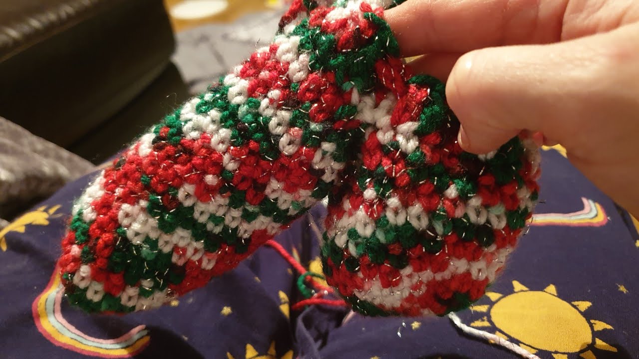 Part 2 Christmas crochet Willy warmer
