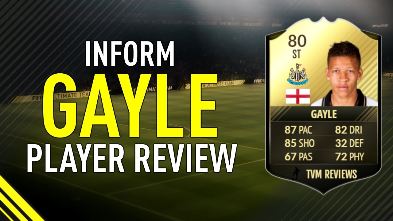 FIFA 17 INFORM GAYLE (80) PLAYER REVIEW