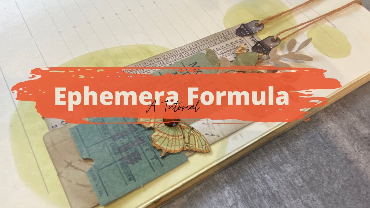 Как оформить эфемеры в альбоме для начинающих