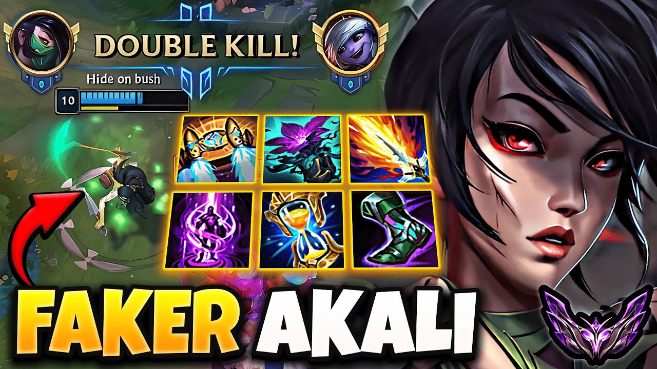 T1 Faker Akali vs Tristana [ MID ] Patch 14.1 Korea Master