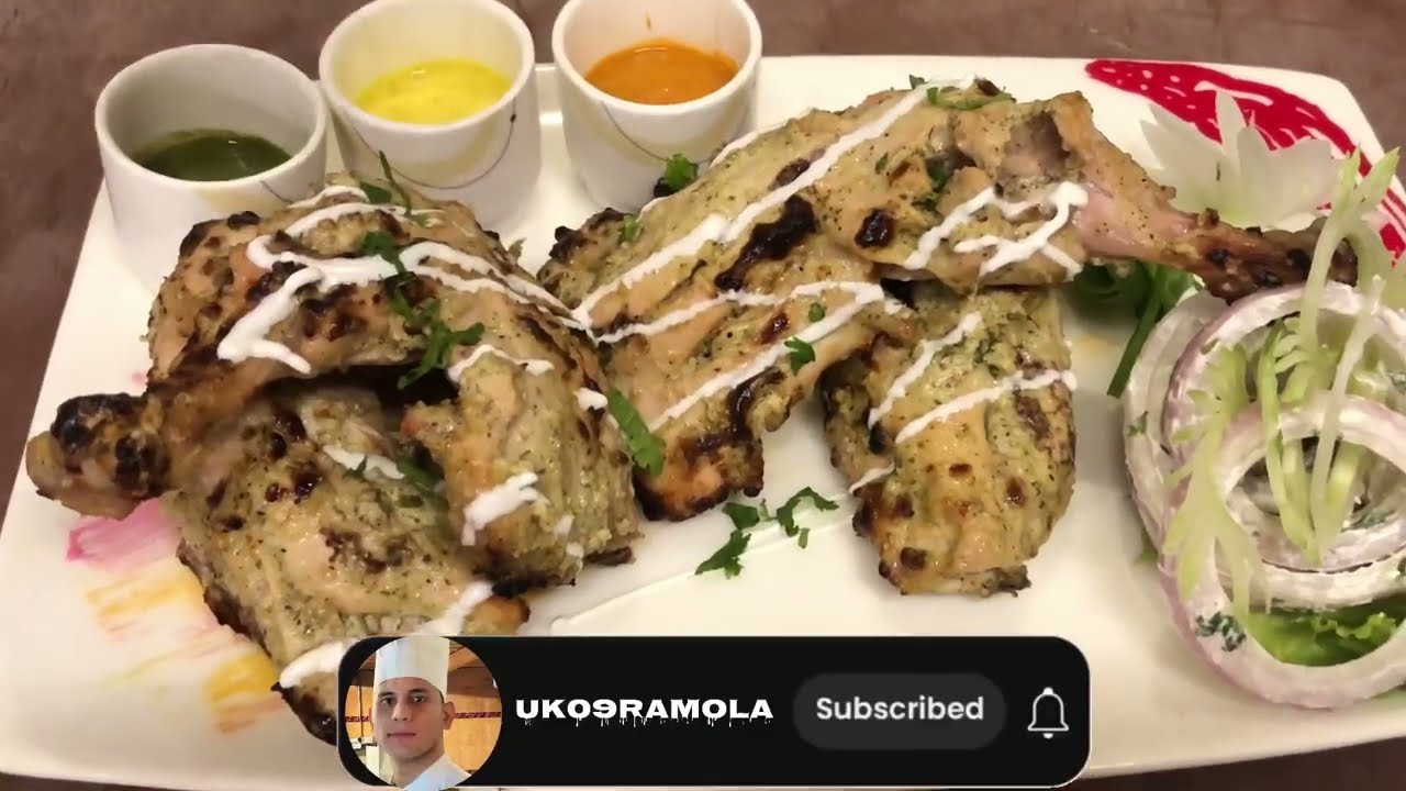 TANDOORI MALAI CHICKEN RECIPE | TANDOORI MALAI CHICKEN | HOW TO MAKE TANDOORI MALAI CHICKEN | MAL...