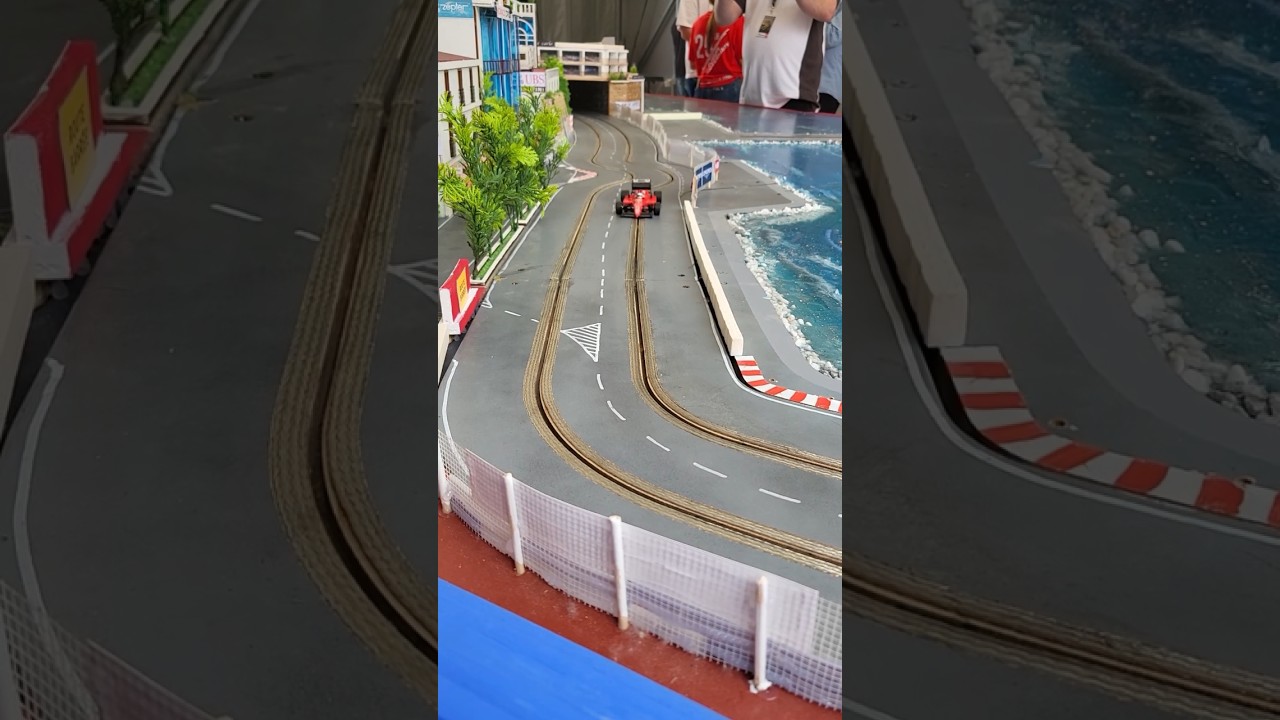 F1 Monaco slot car track #f1 #formula1