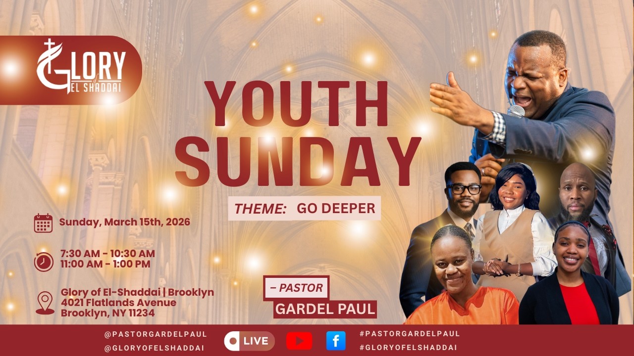 March 15, 2026 First Worship Service  @GloryofElShaddaiMinistries BK|  Rev Gardel Paul
