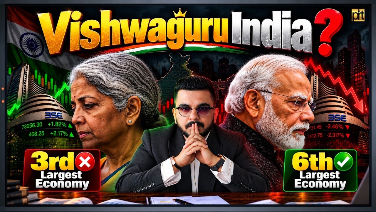 What Happened Wrong with Vishwaguru India? | Stock Market & Economy Crash