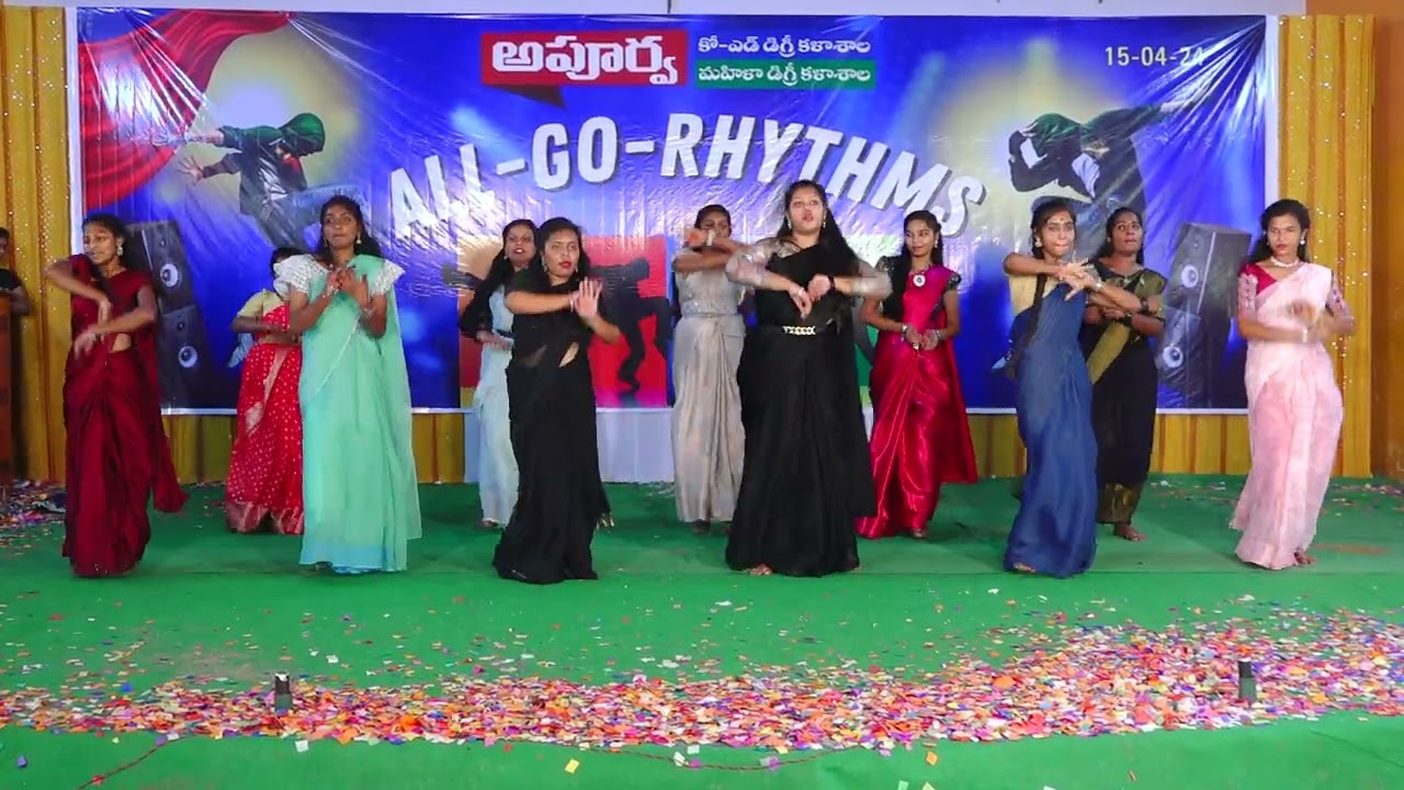ALLGORHYTHMS 2024 - Vasthava Vasthava- Apoorva Degree College.