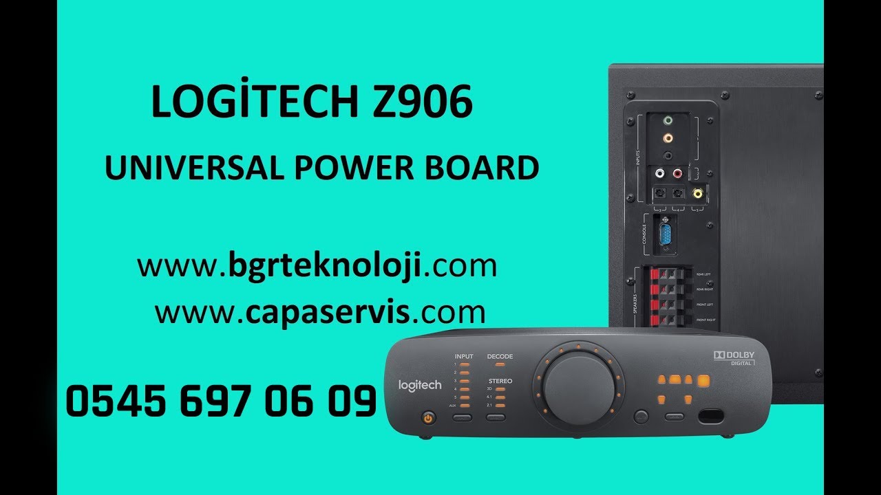 Logitech Z906 Alternatif Güç Kaynağı (PowerBoard) 2026