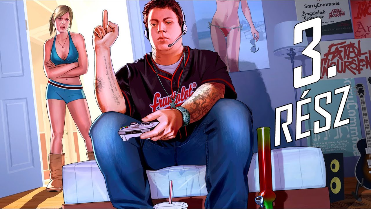 GTA 5 Végigjátszás 3. Rész - Apja Fia (PS4)