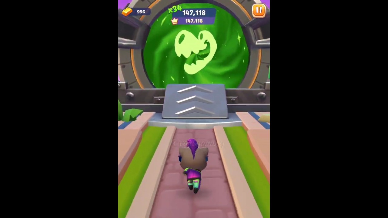 Tom Time Rush Gameplay &ndash; Ultra Fast Reflex Run! ⚡🔥 #shorts #vdrsgaming